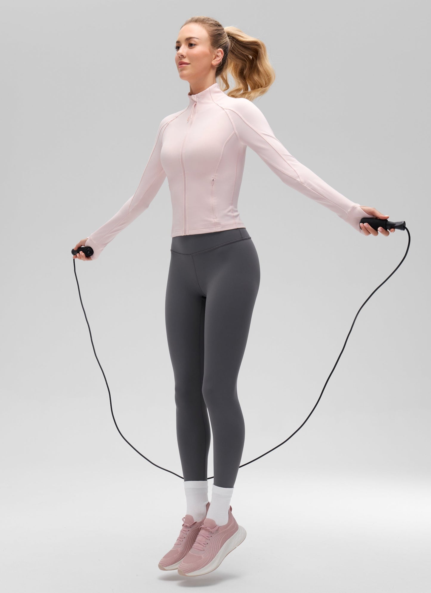 Butterluxe Waist Length Full Zip Jacket