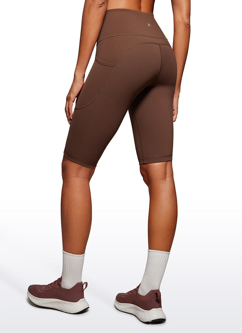 Nakedfeel Pocket Yoga Shorts 10''
