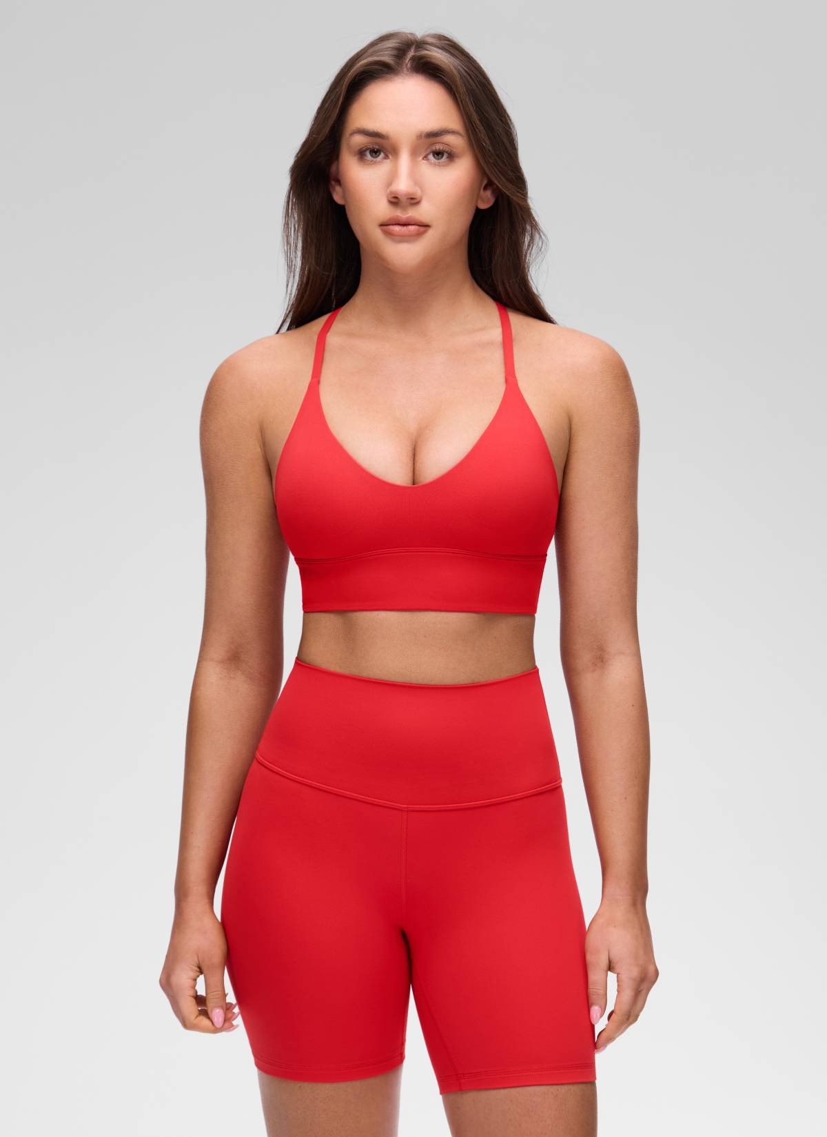 Butterluxe Cross Back Longline Sports Bra
