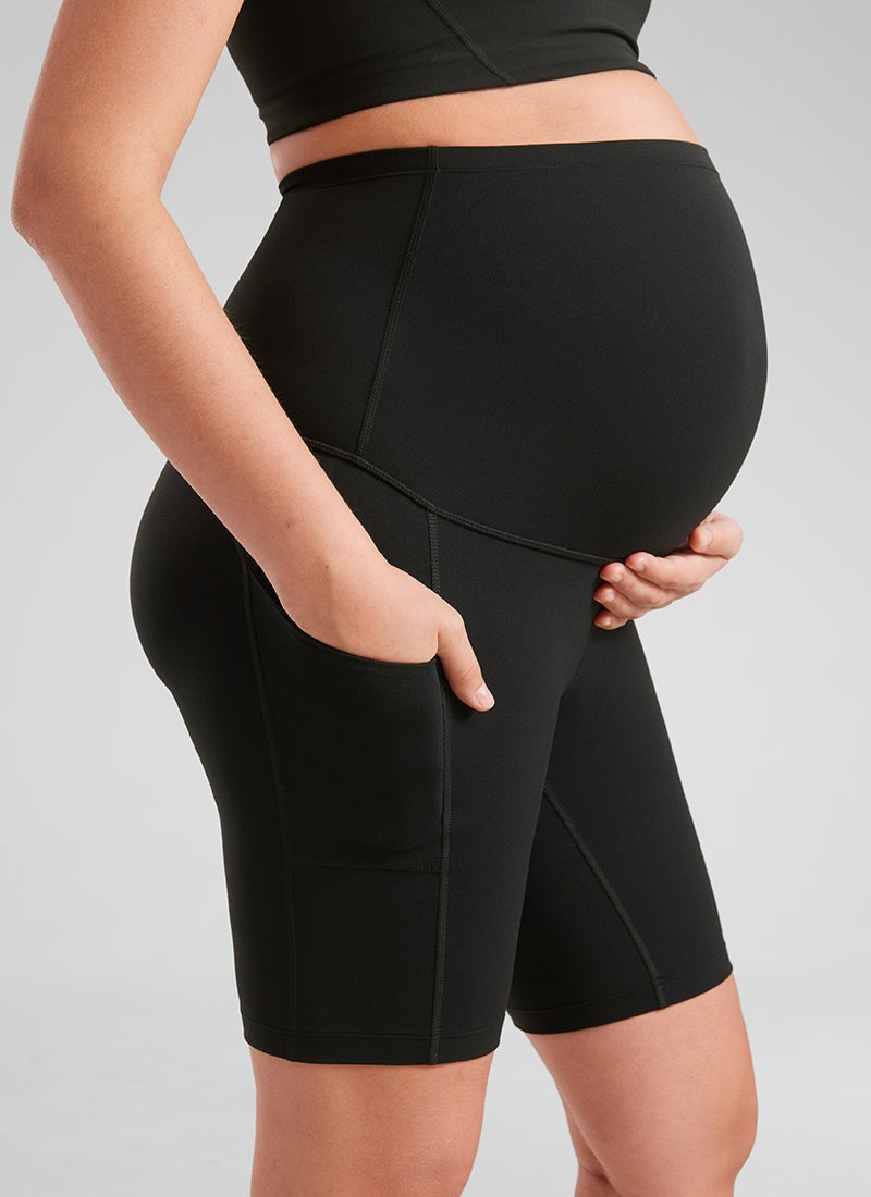 Butterluxe Maternity Pocket Shorts 8''