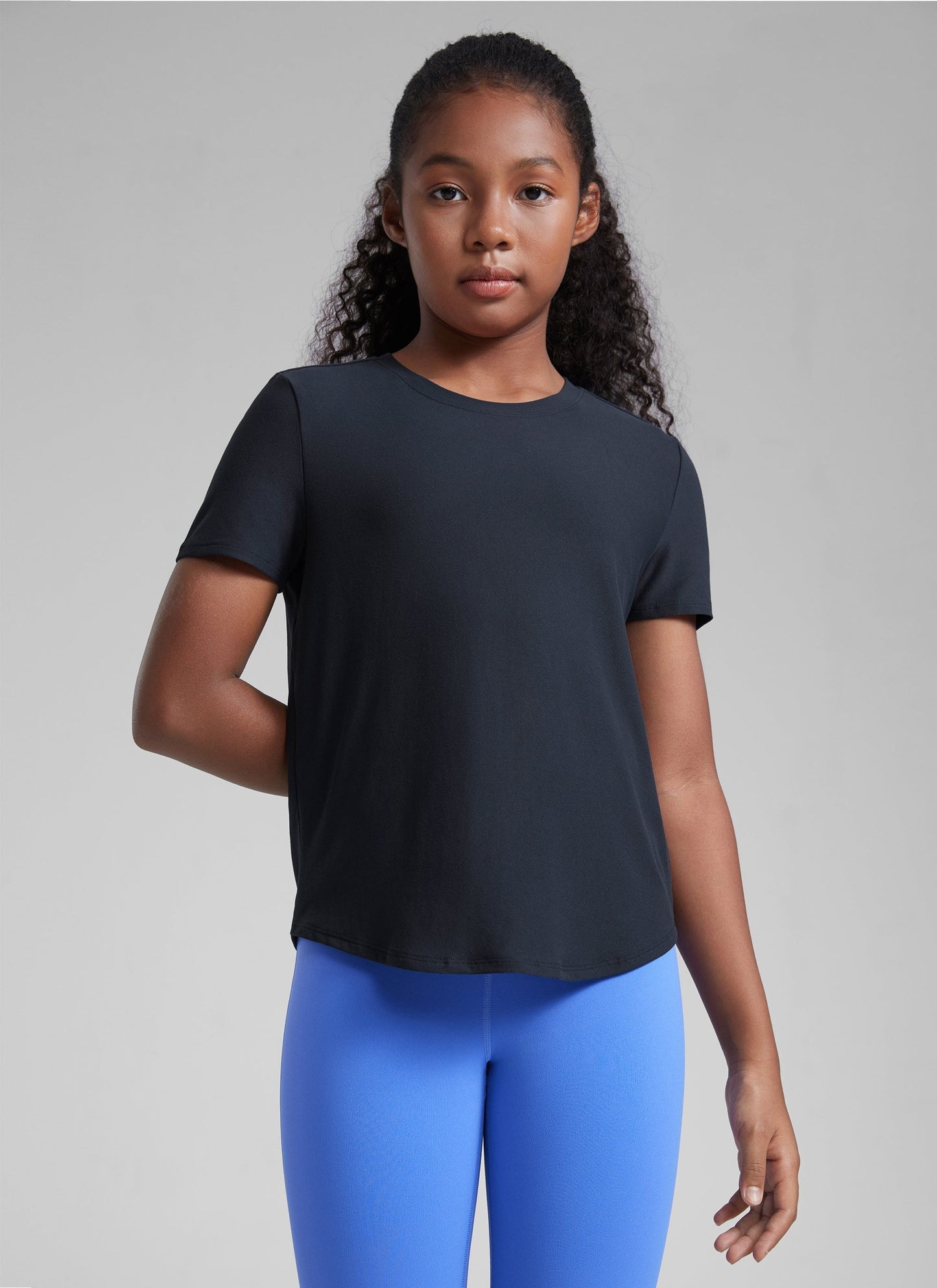 Girls Cloudweight Athletic Short Sleeve