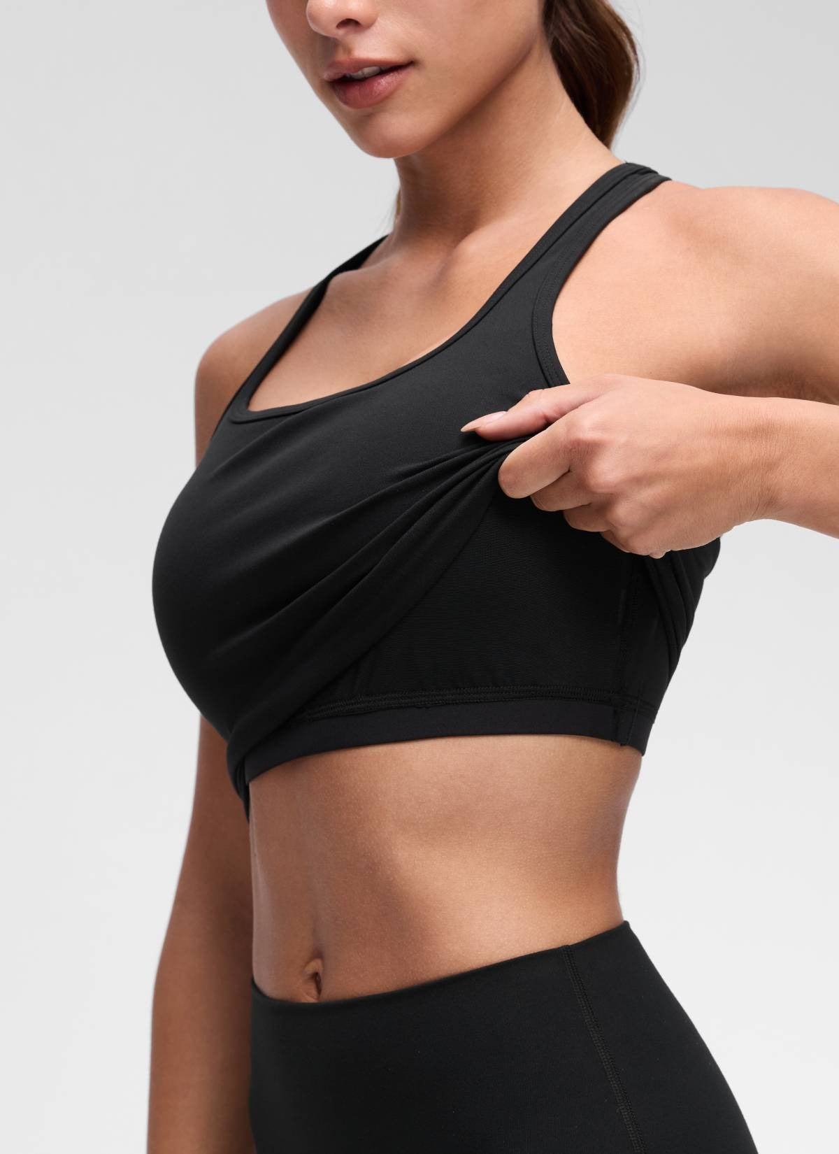 Butterluxe Racerback Built in Bra Tank