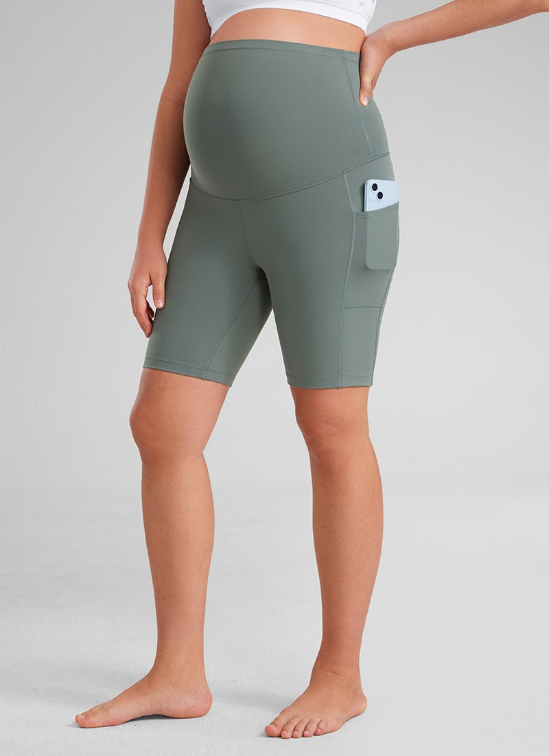Butterluxe Maternity Pocket Shorts 8''