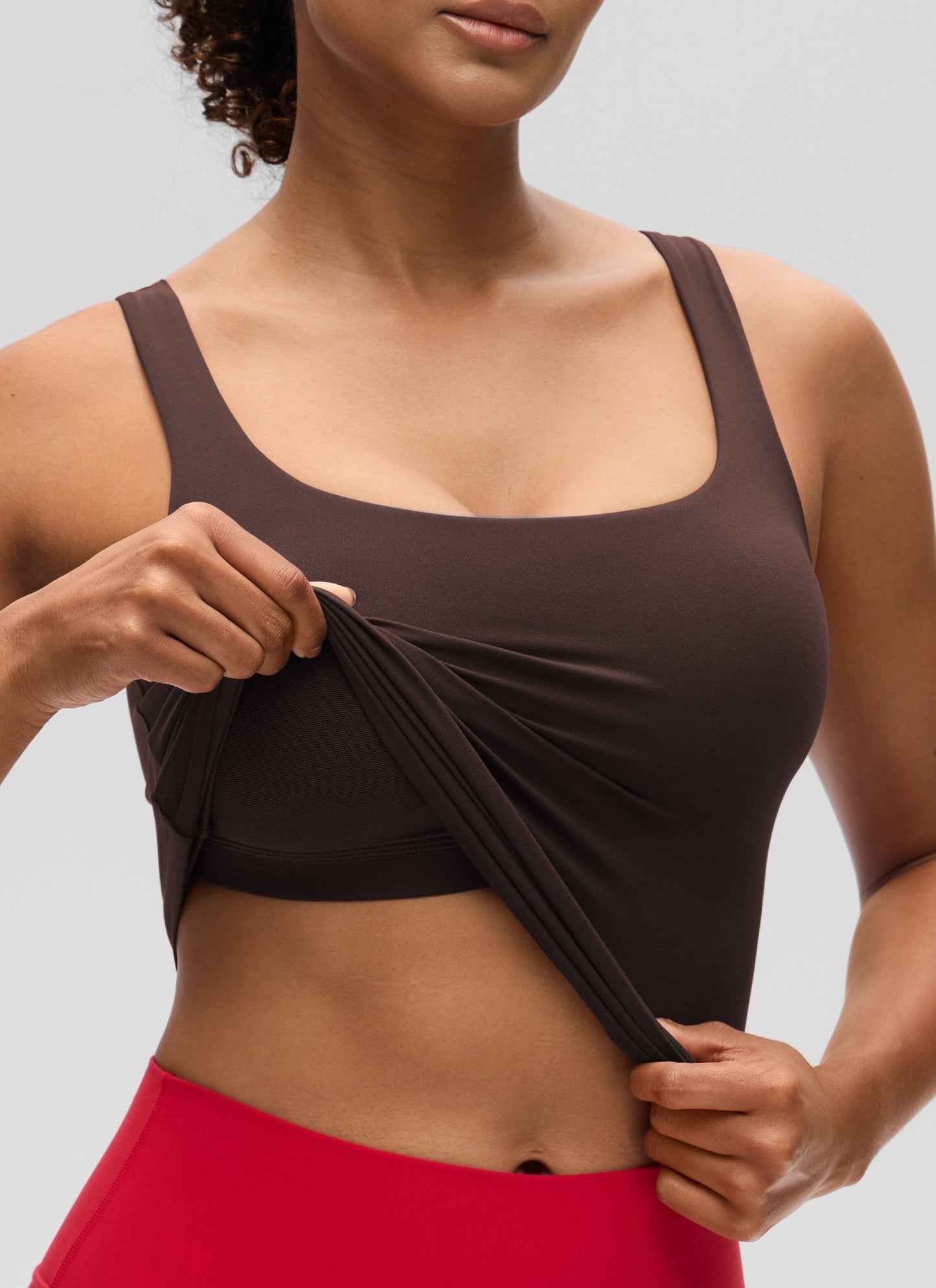 Butterluxe U Neck Built in Bra Tank