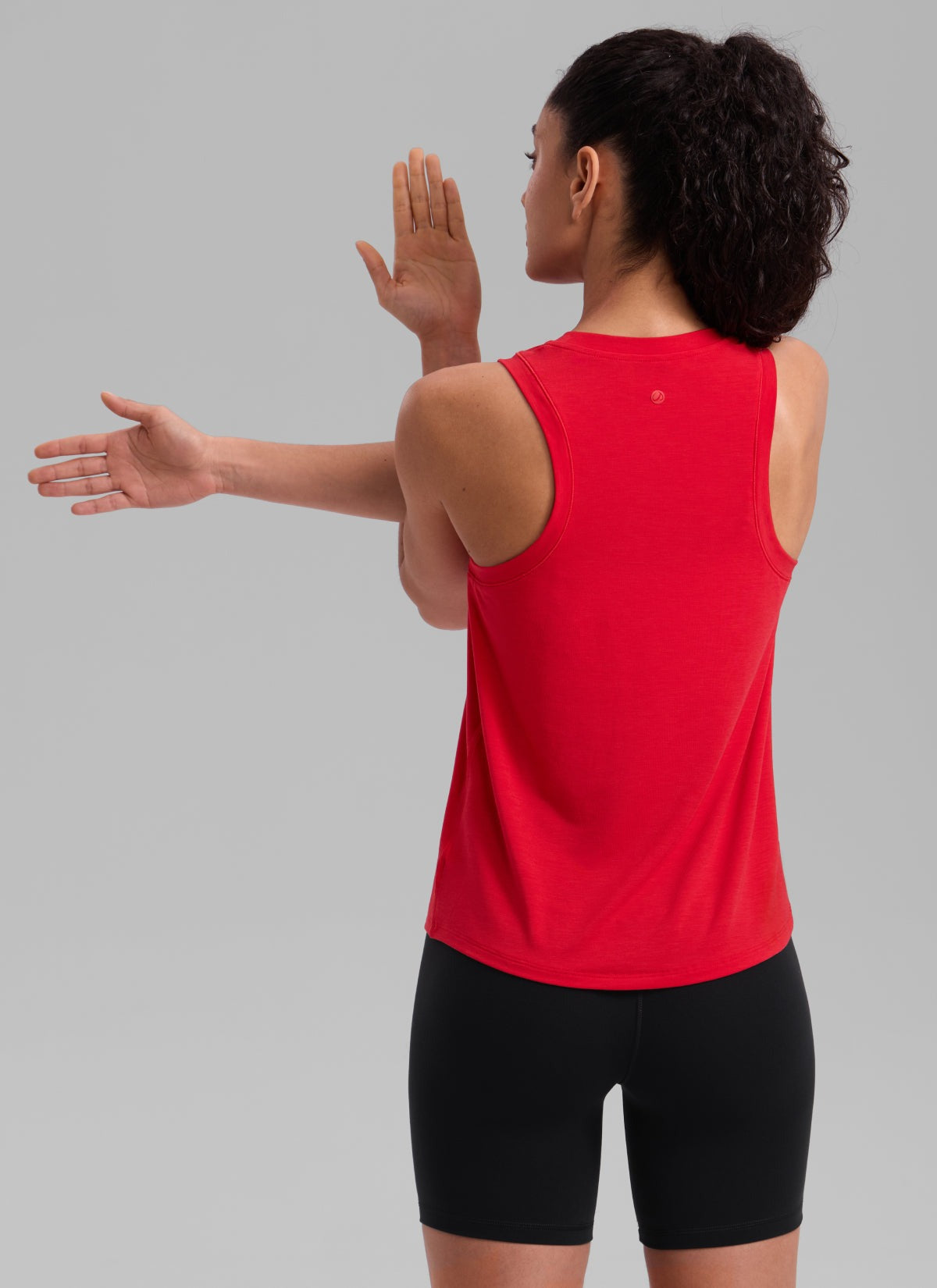 Quick Dry Racerback Hip Length Tank