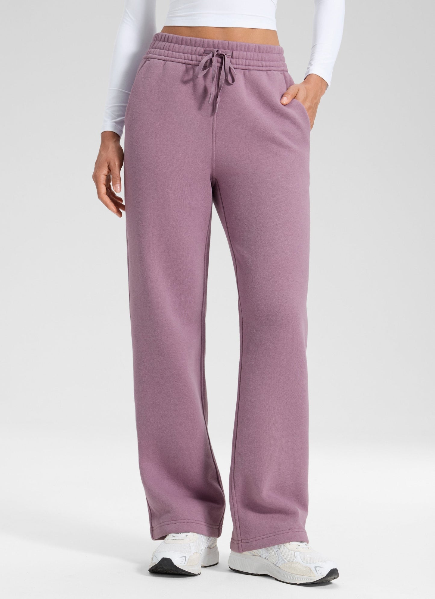 Fleece Lined Straight Leg Sweatpant 30''