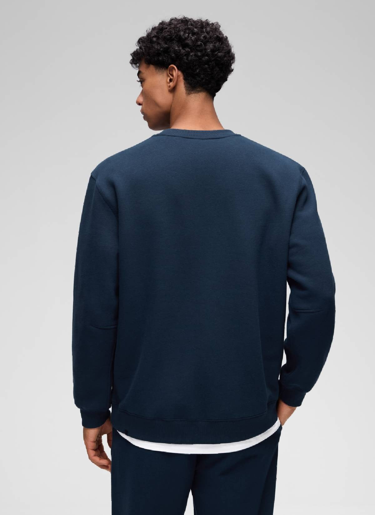 Fleece Lined Pullover Sweatshirt