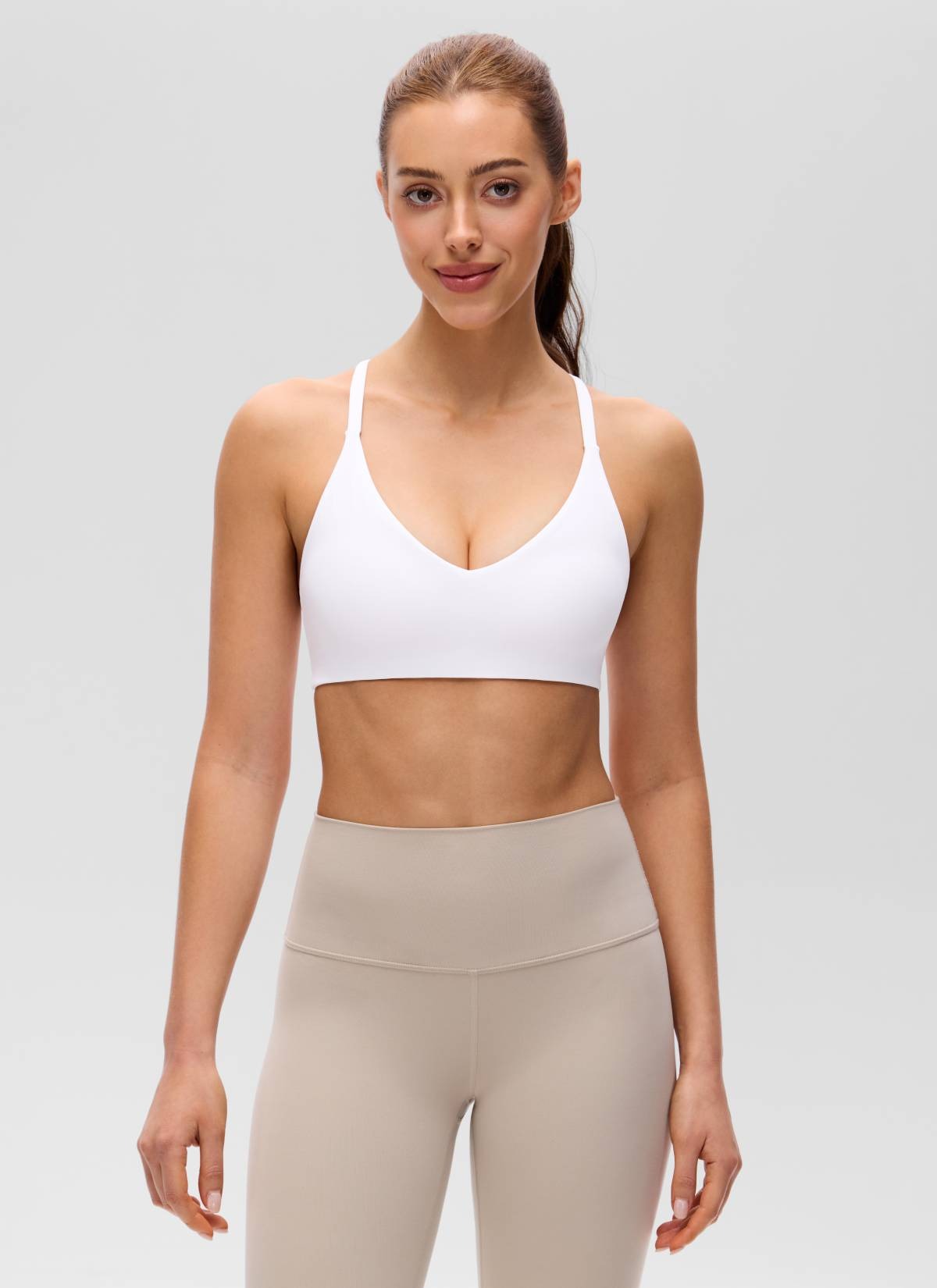 Butterluxe Thin Straps Racerback Sports Bra