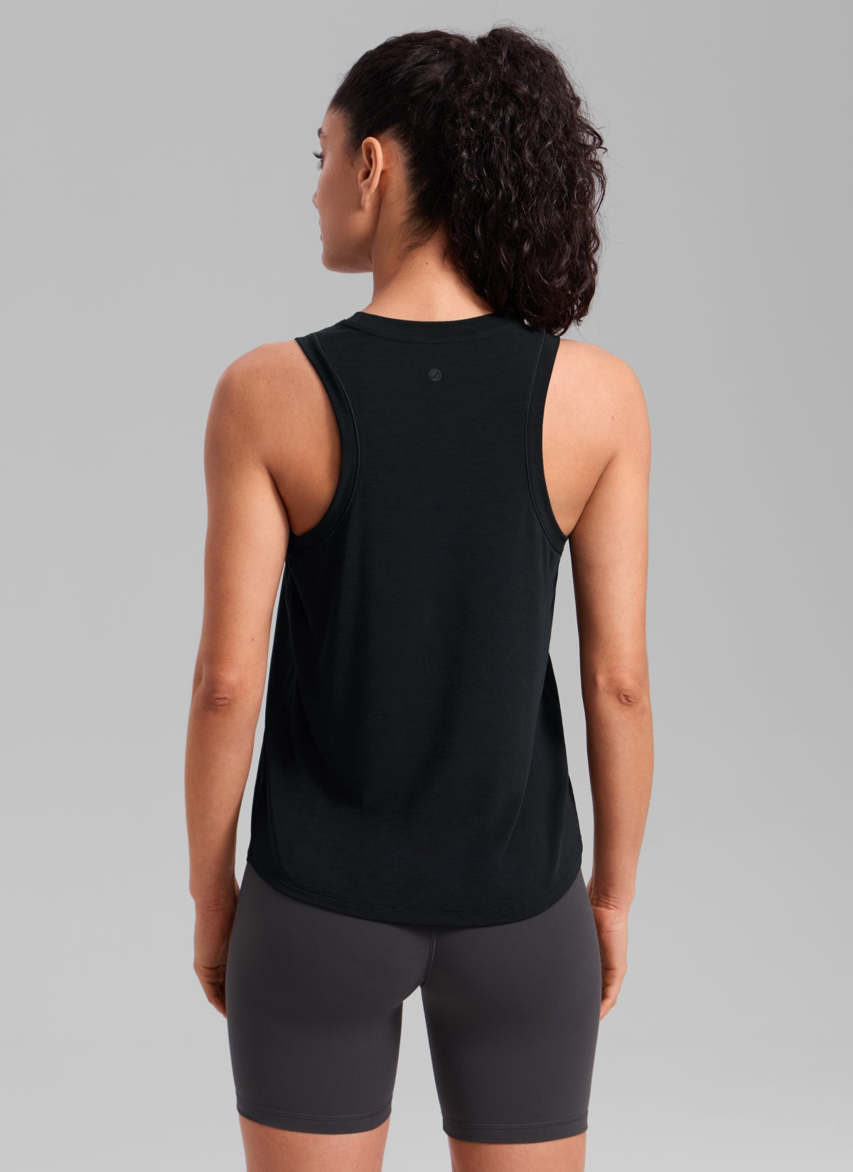 Quick Dry Racerback Hip Length Tank