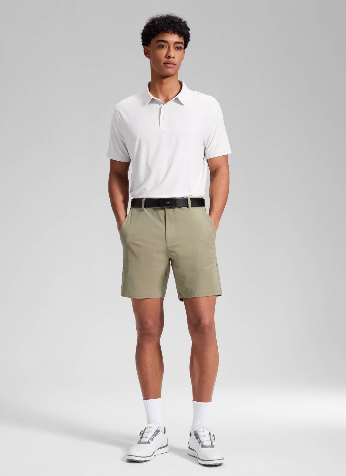 All-Day Comfy Golf Shorts with Pockets 7''