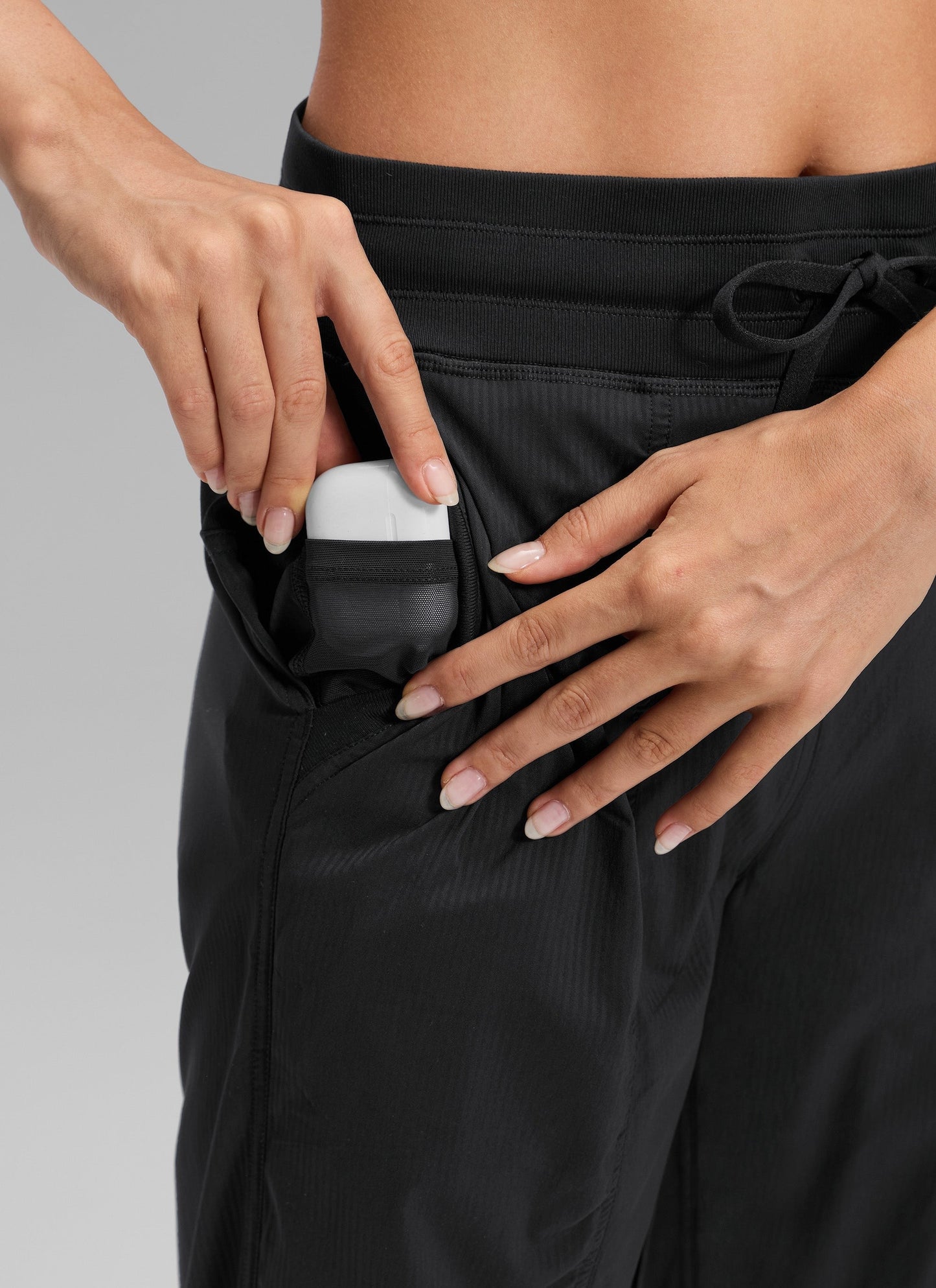 Striped Ruched Pocket Jogger 30''