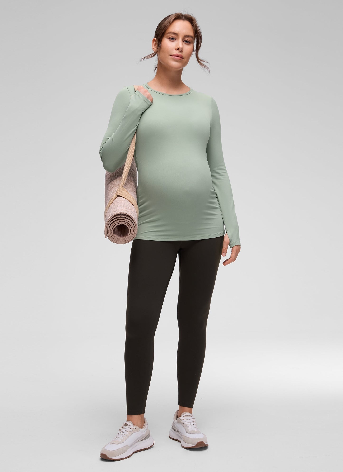 Butterluxe Maternity Crewneck Long Sleeve