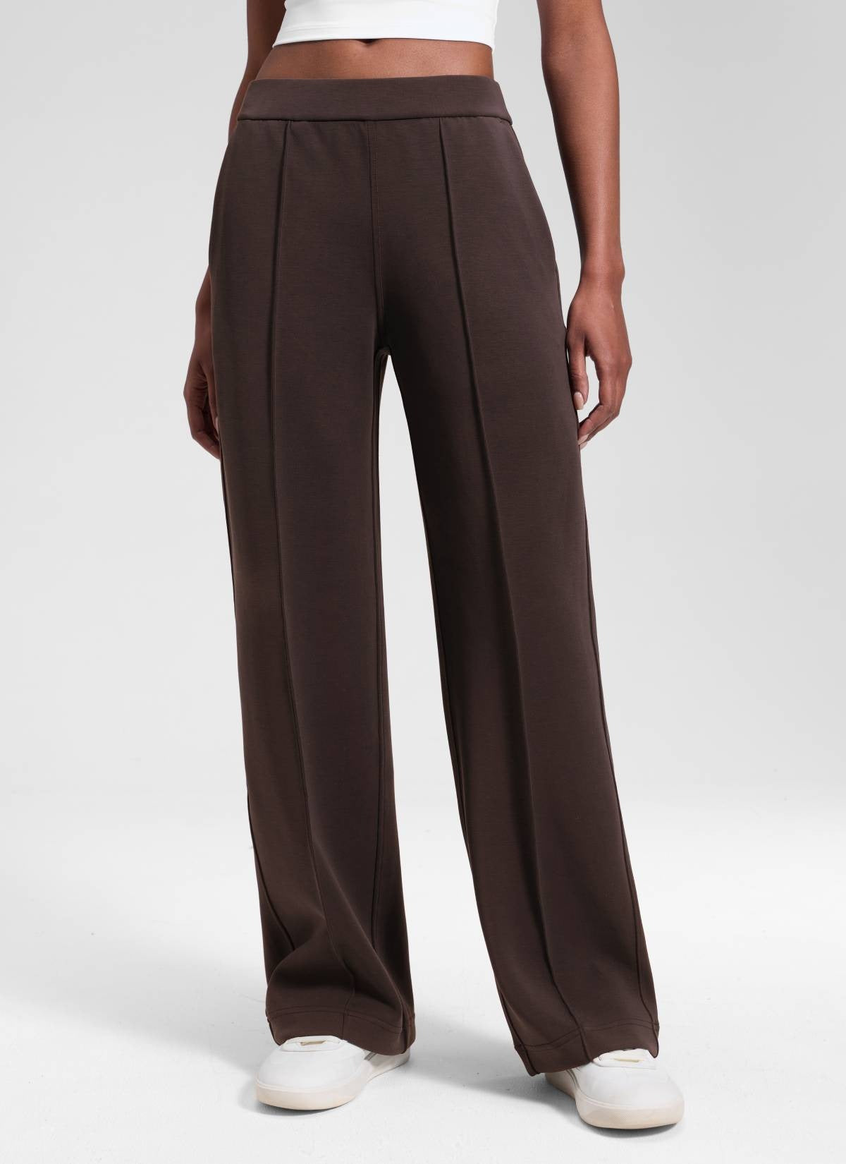 SoftAura Pintuck Straight Leg Sweatpant 30"