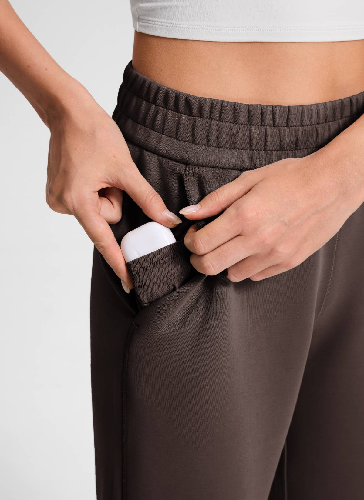 SoftAura Modal High Rise Pocket Sweatpant 24"