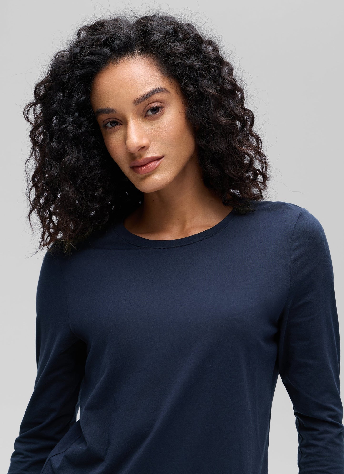 Pima Cotton Workout Long Sleeve