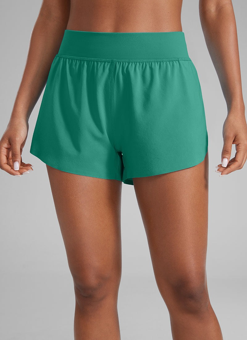 Feathery-Fit Soft Dolphin Lined Shorts 3''