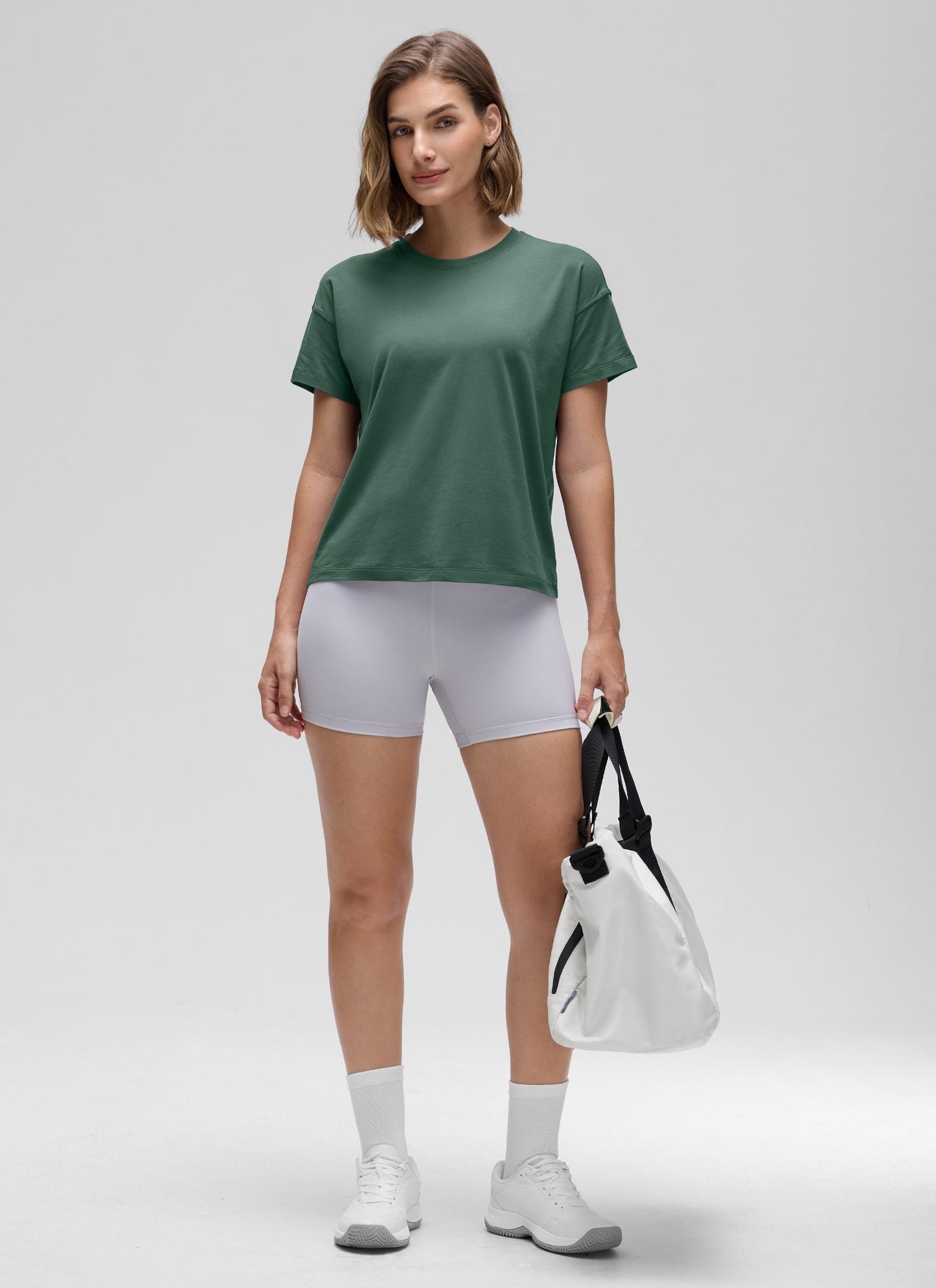 Pima Cotton Loose Fit Short Sleeve