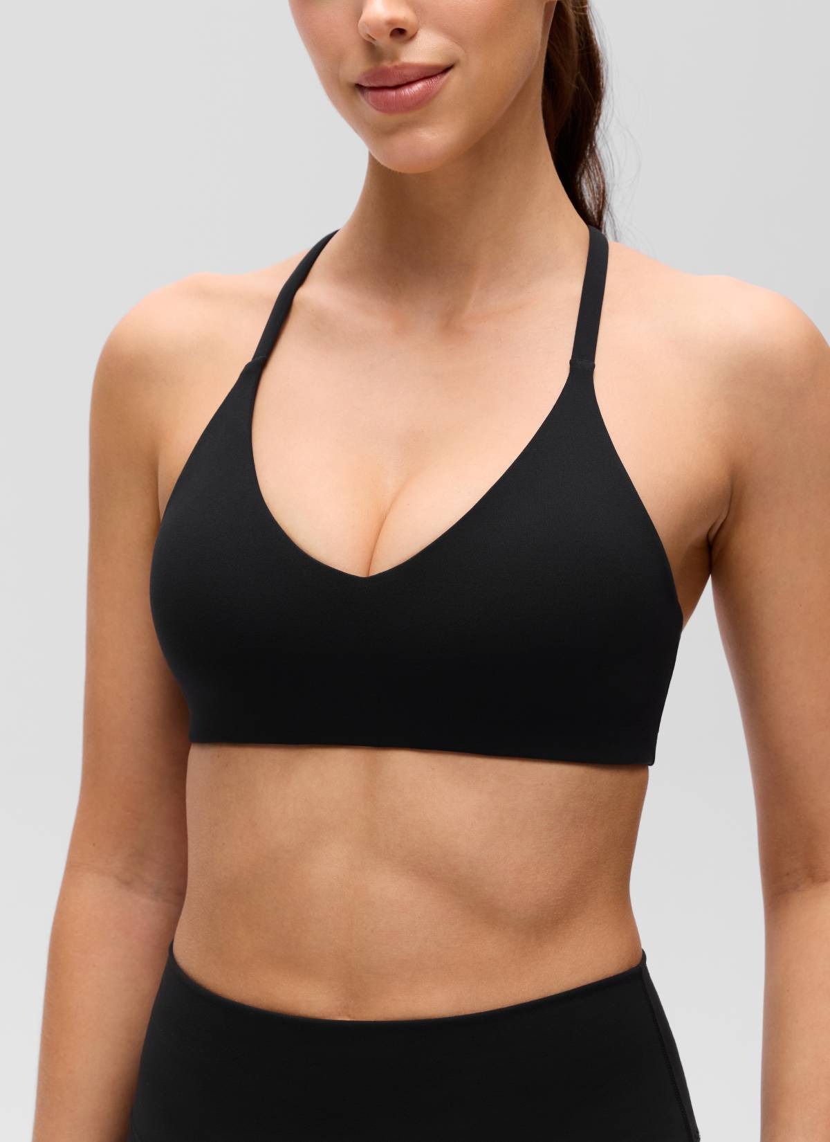 Butterluxe Thin Straps Racerback Sports Bra