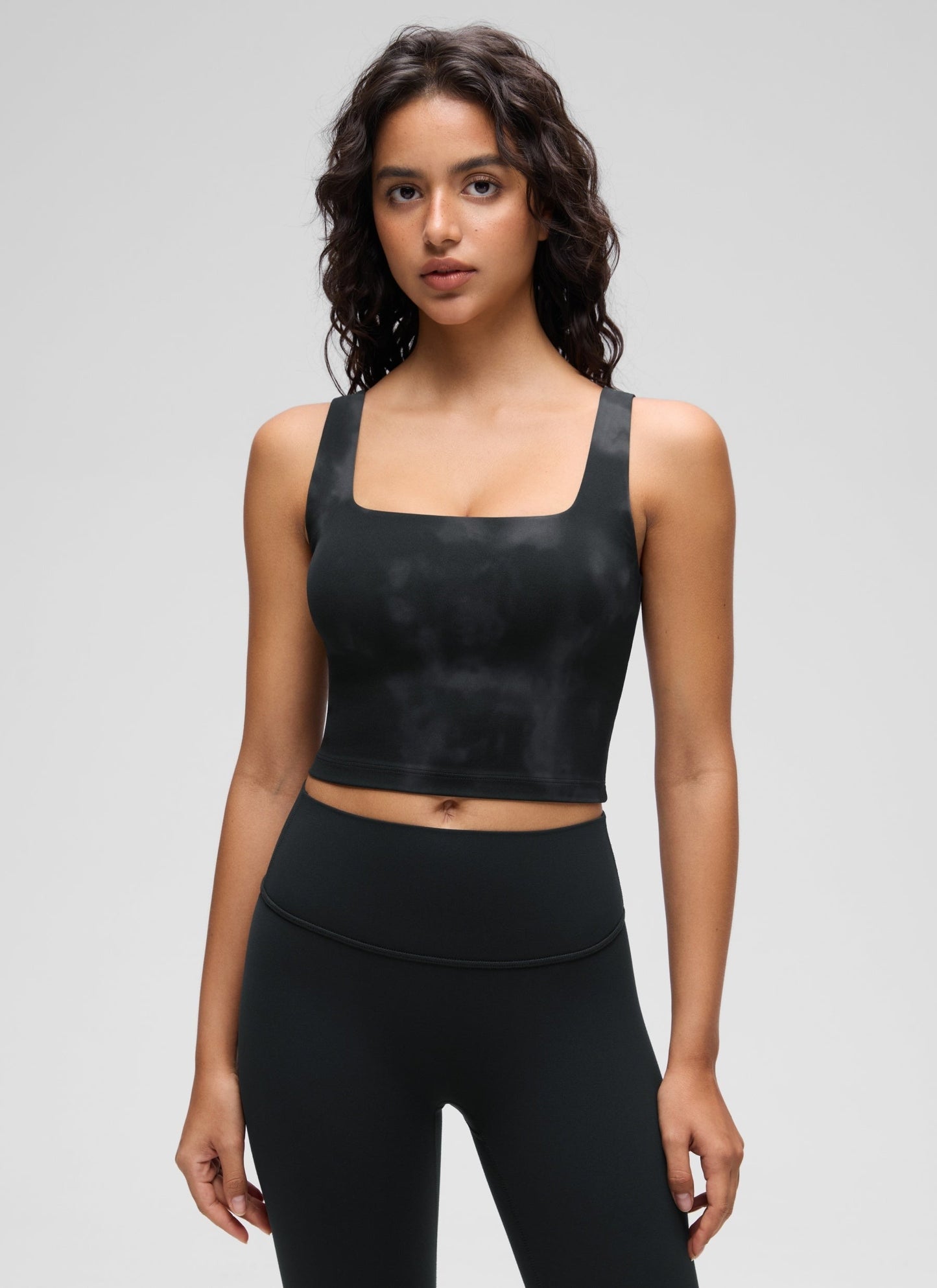 Butterluxe Square Neck Built in Bra Tank