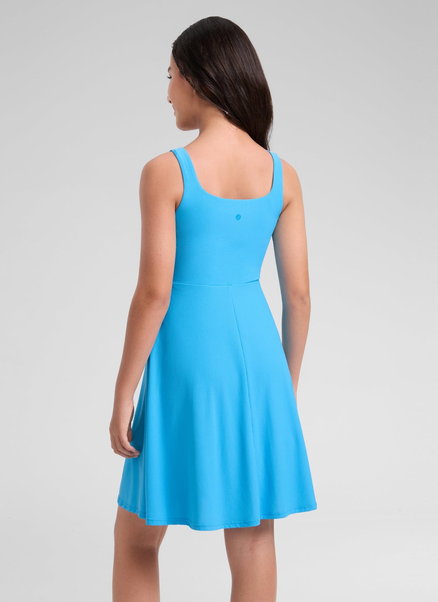 Girls Cloudweight Double Lined Pocket Midi Dress