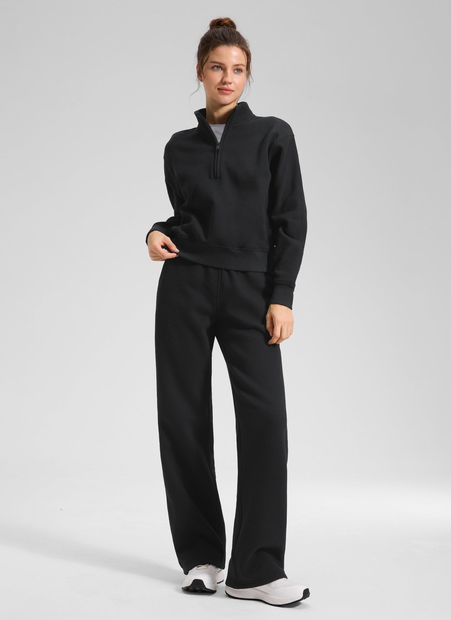 Fleece Straight Leg Lined Sweatpant 32''