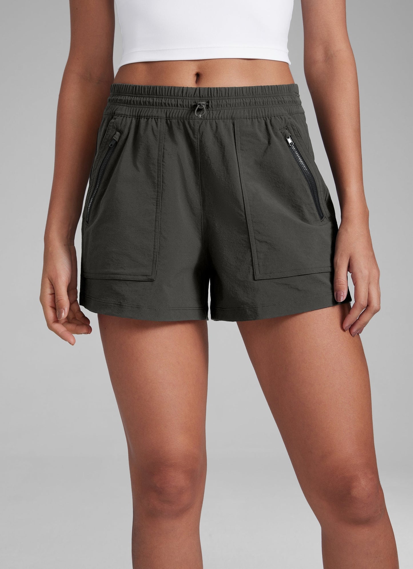 Stretch Water Repellent Hiking Pocket Shorts 3''