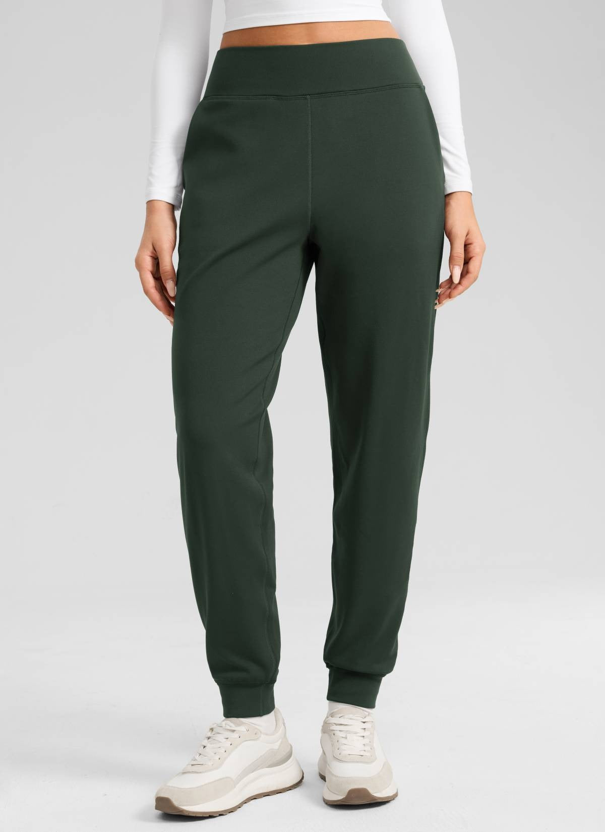 Matte Thermal Fleece Lined Jogger 27.5"