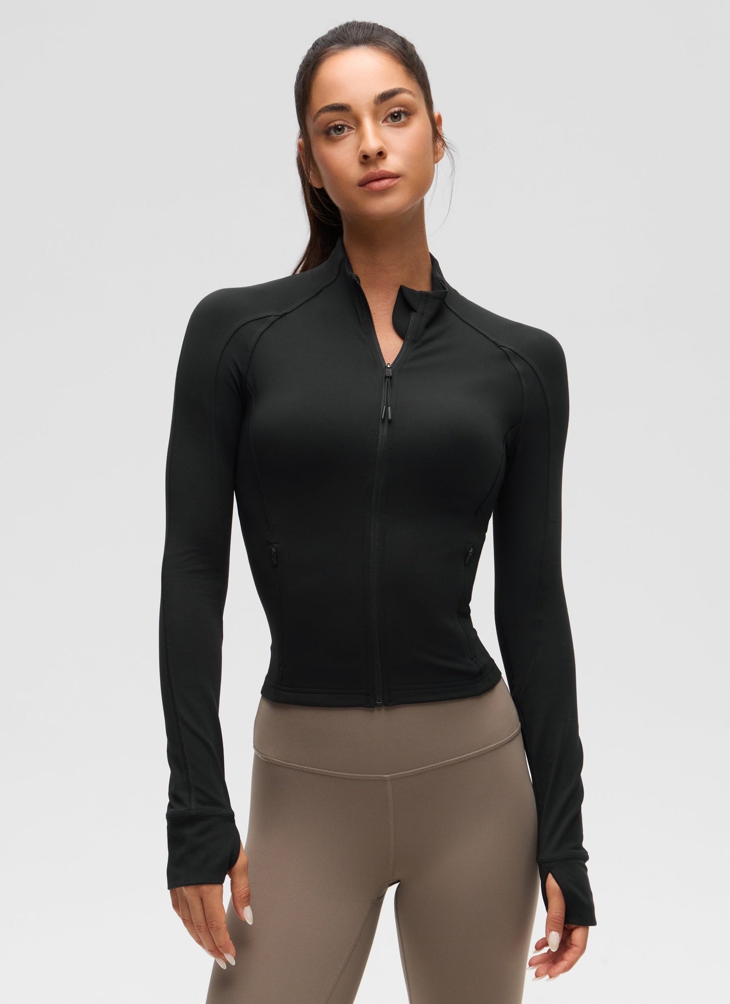 Butterluxe Waist Length Full Zip Jacket