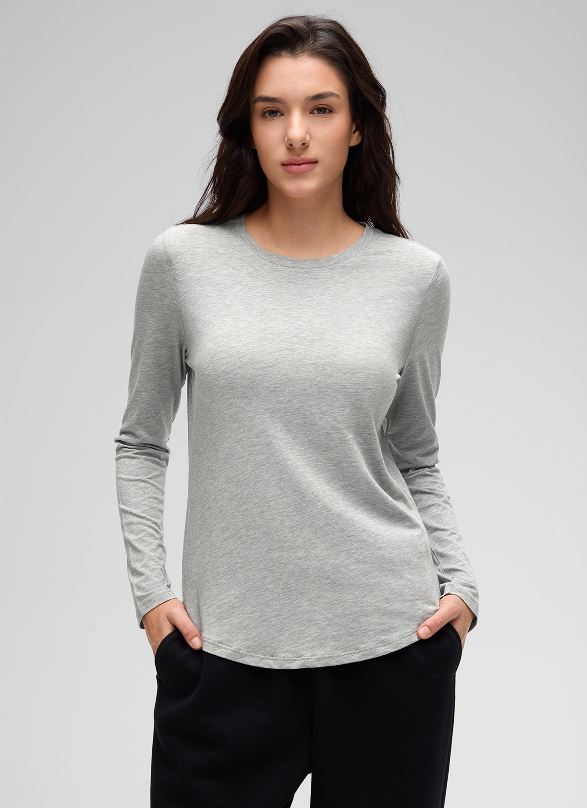 Pima Cotton Workout Long Sleeve