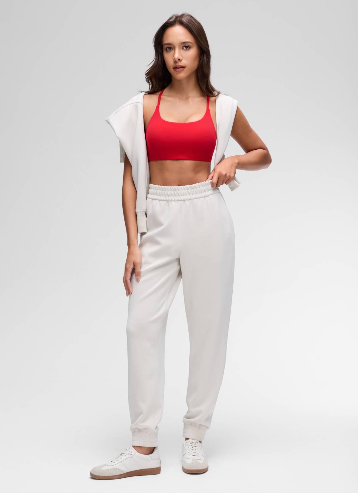 Butterluxe Twist Cross Back Sports Bra