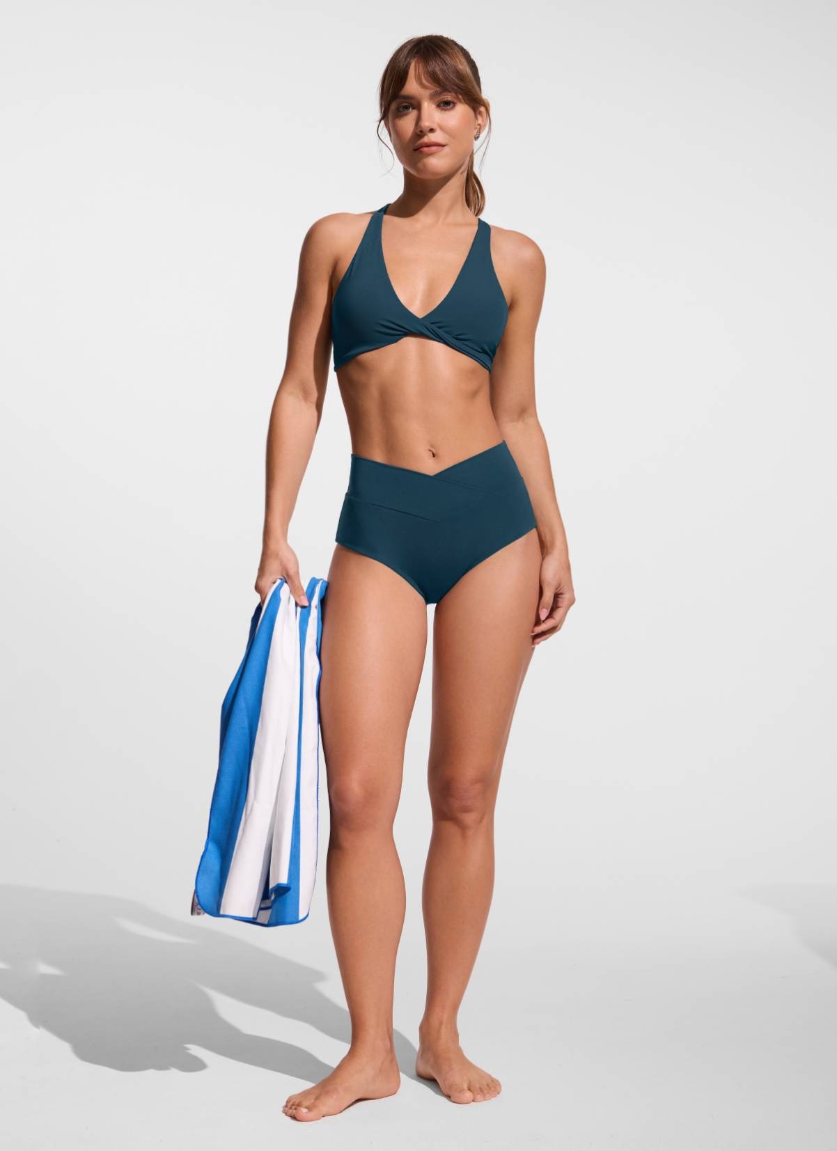 Sunshine V Cross Waist Bikini Bottom