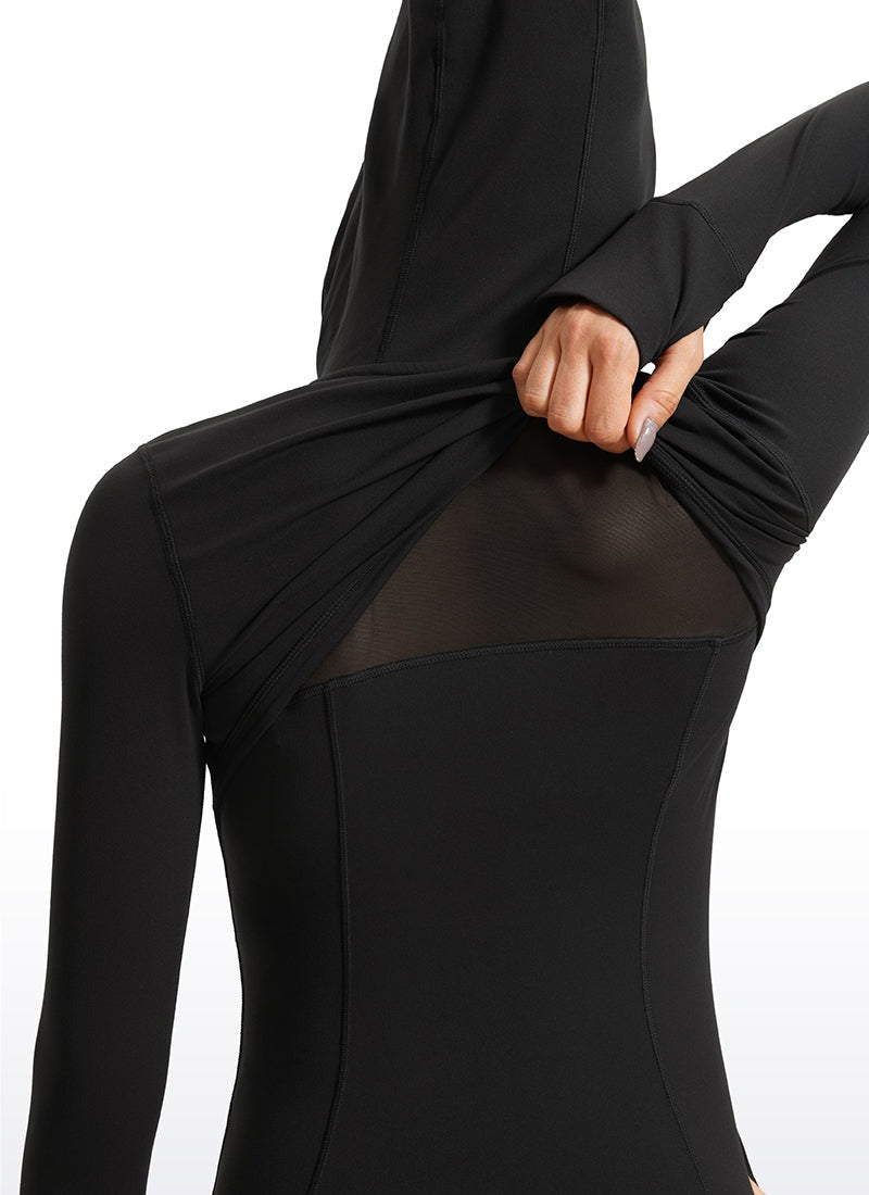 INNOPHRA Full Zip Athletic Jackets Hooded Coats for Women