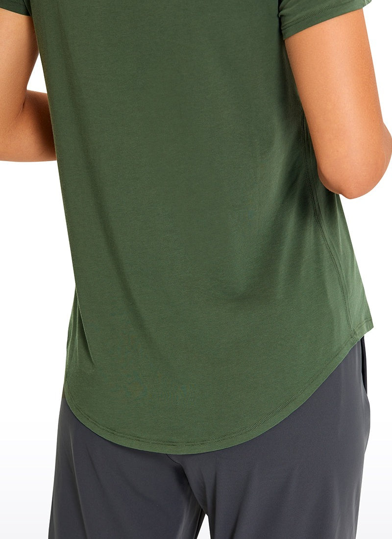 Pima Cotton Short Sleeve
