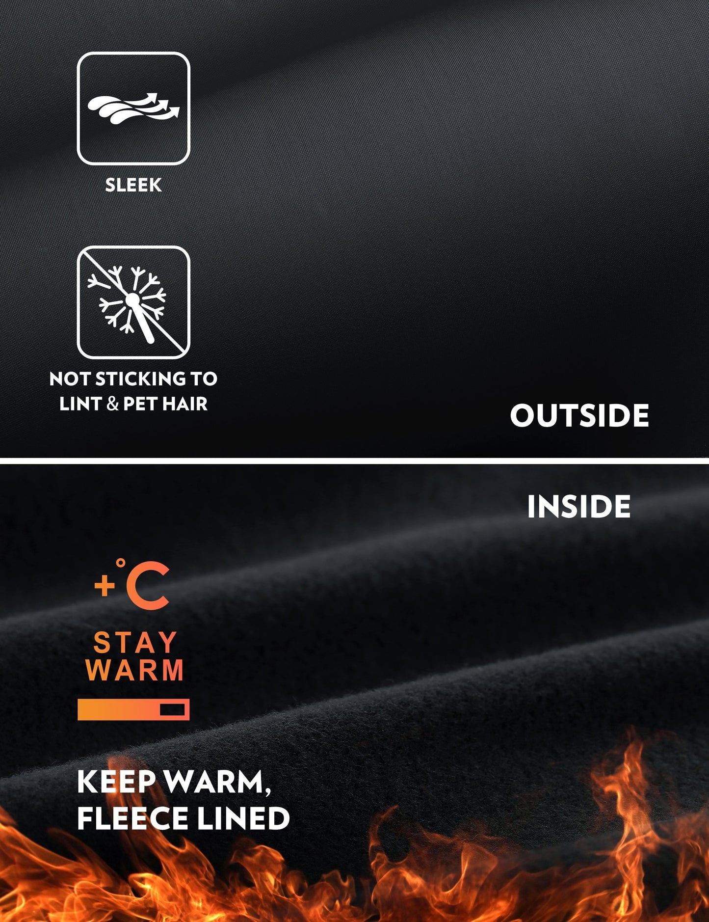 Thermal Fleece Lined Pocket Legging 25''