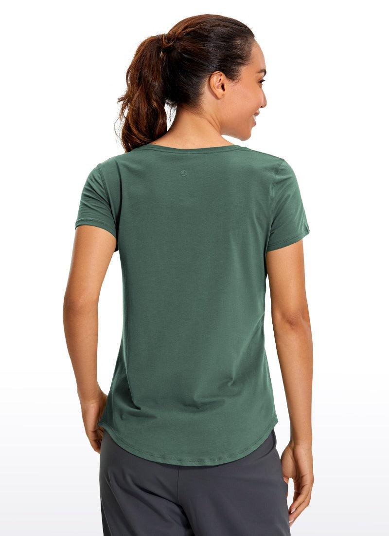 Pima Cotton Short Sleeve