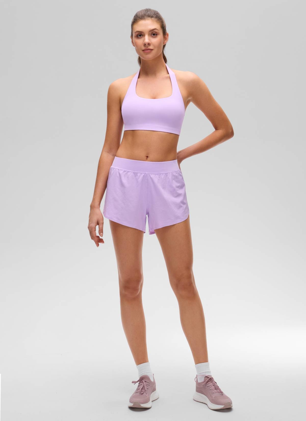 Butterluxe Scoop Neck Open Back Sports Bra