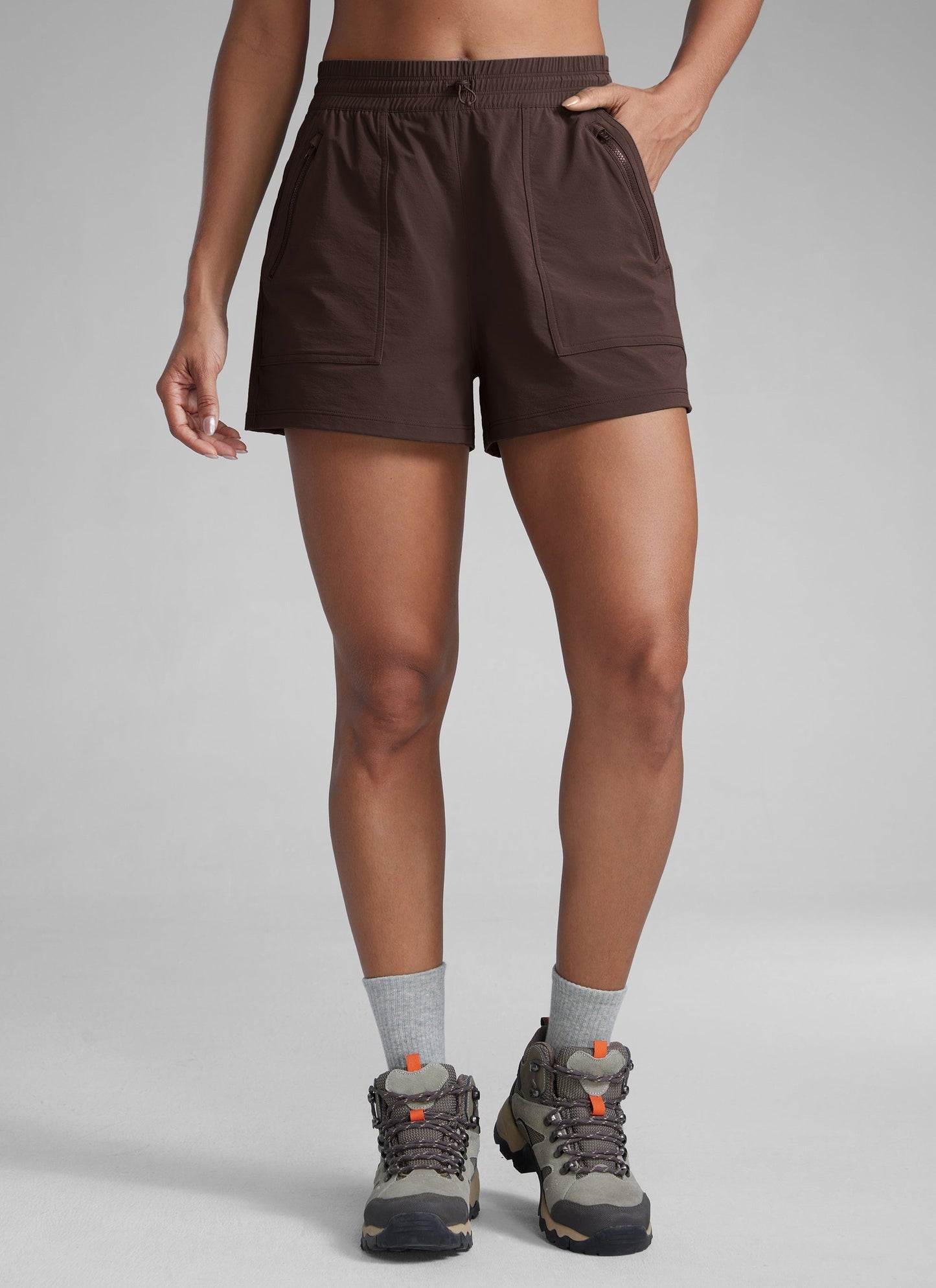 Stretch Water Repellent Hiking Pocket Shorts 3''