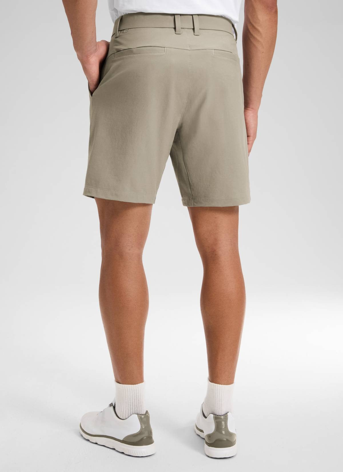 Stretch Cotton Pocket Chino Shorts 7"