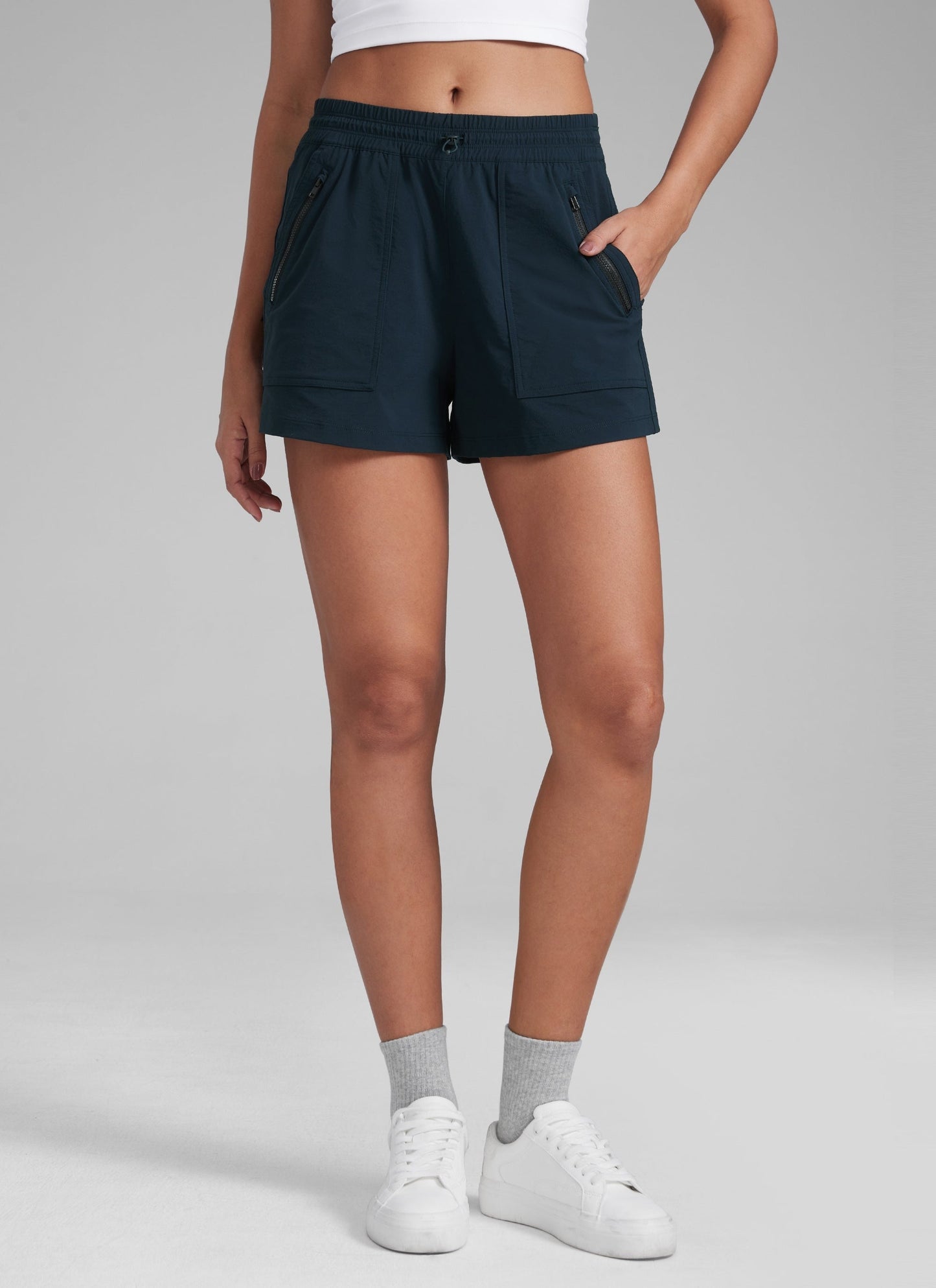 Stretch Water Repellent Hiking Pocket Shorts 3''