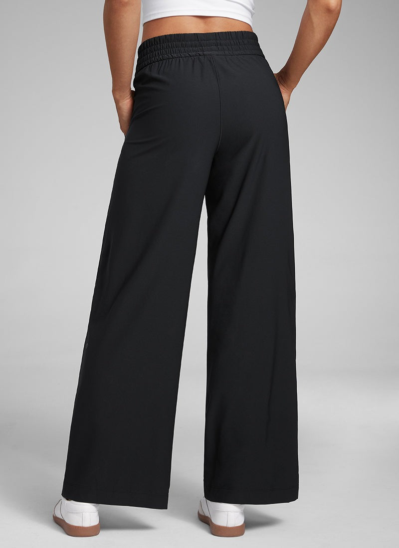 Feathery-Fit Drapey Wide Leg Pant 30"
