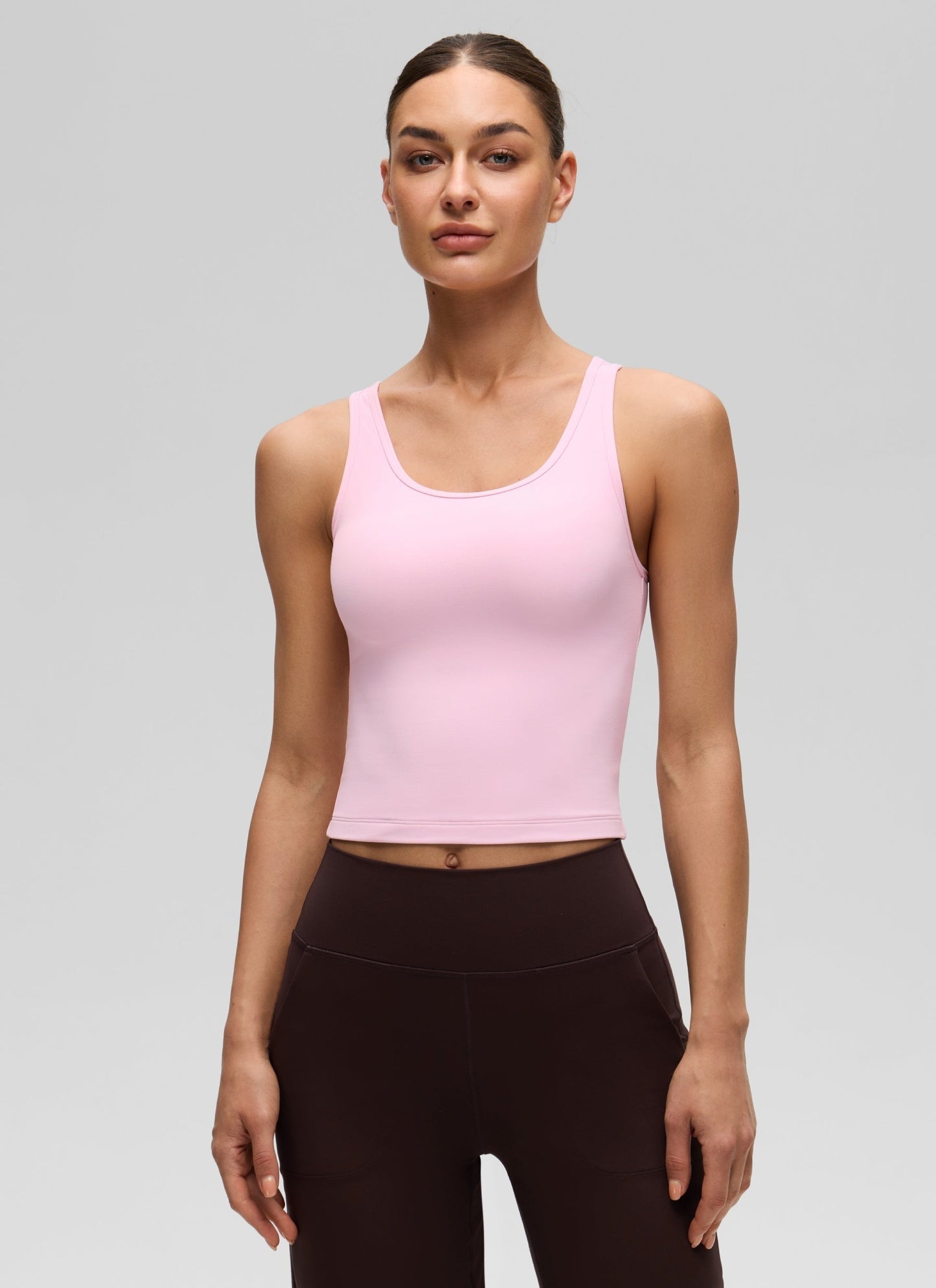 Butterluxe Double Lined Scoop Neck Tank