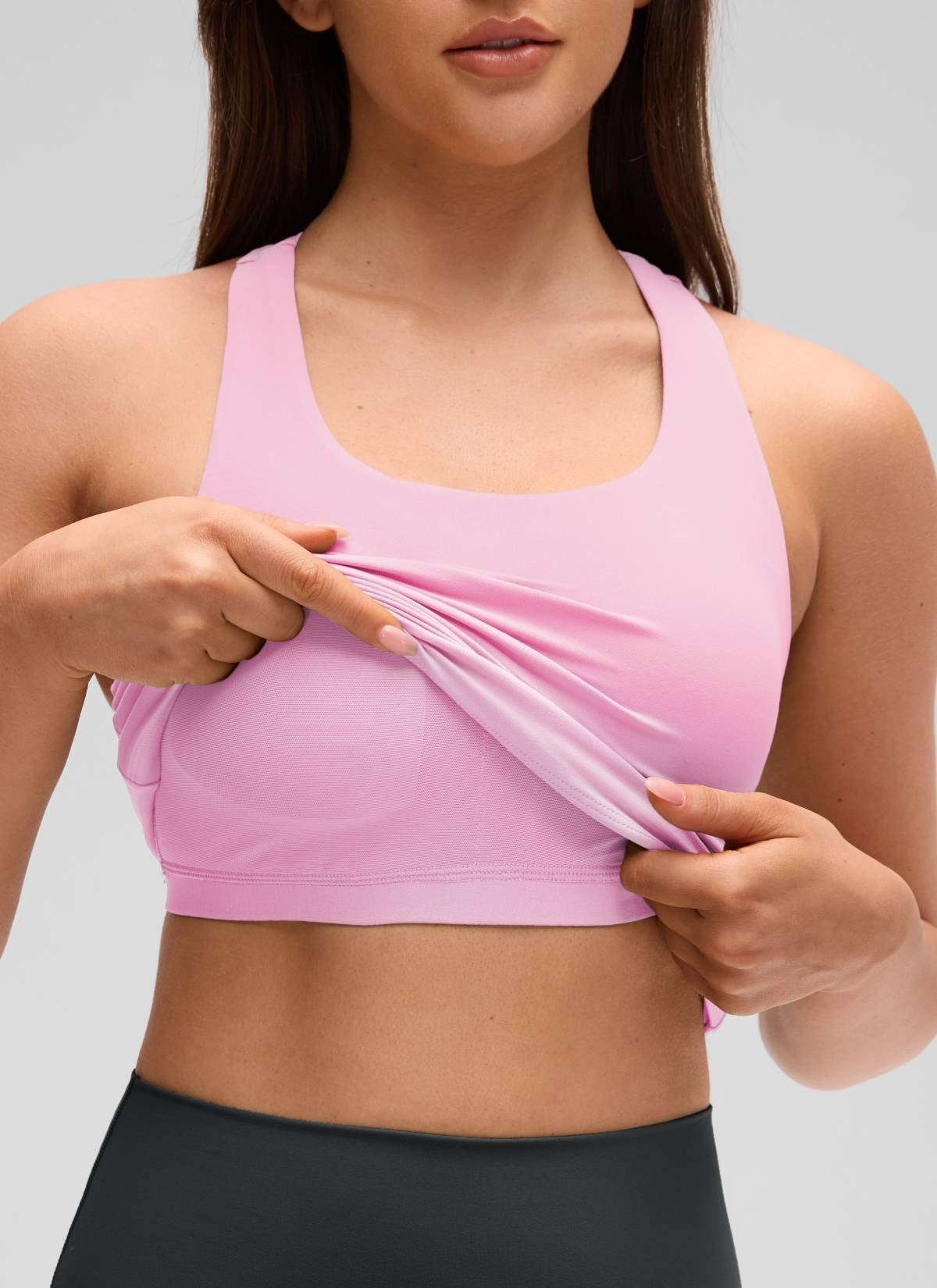 Butterluxe Waist Length Built in Bra Tank