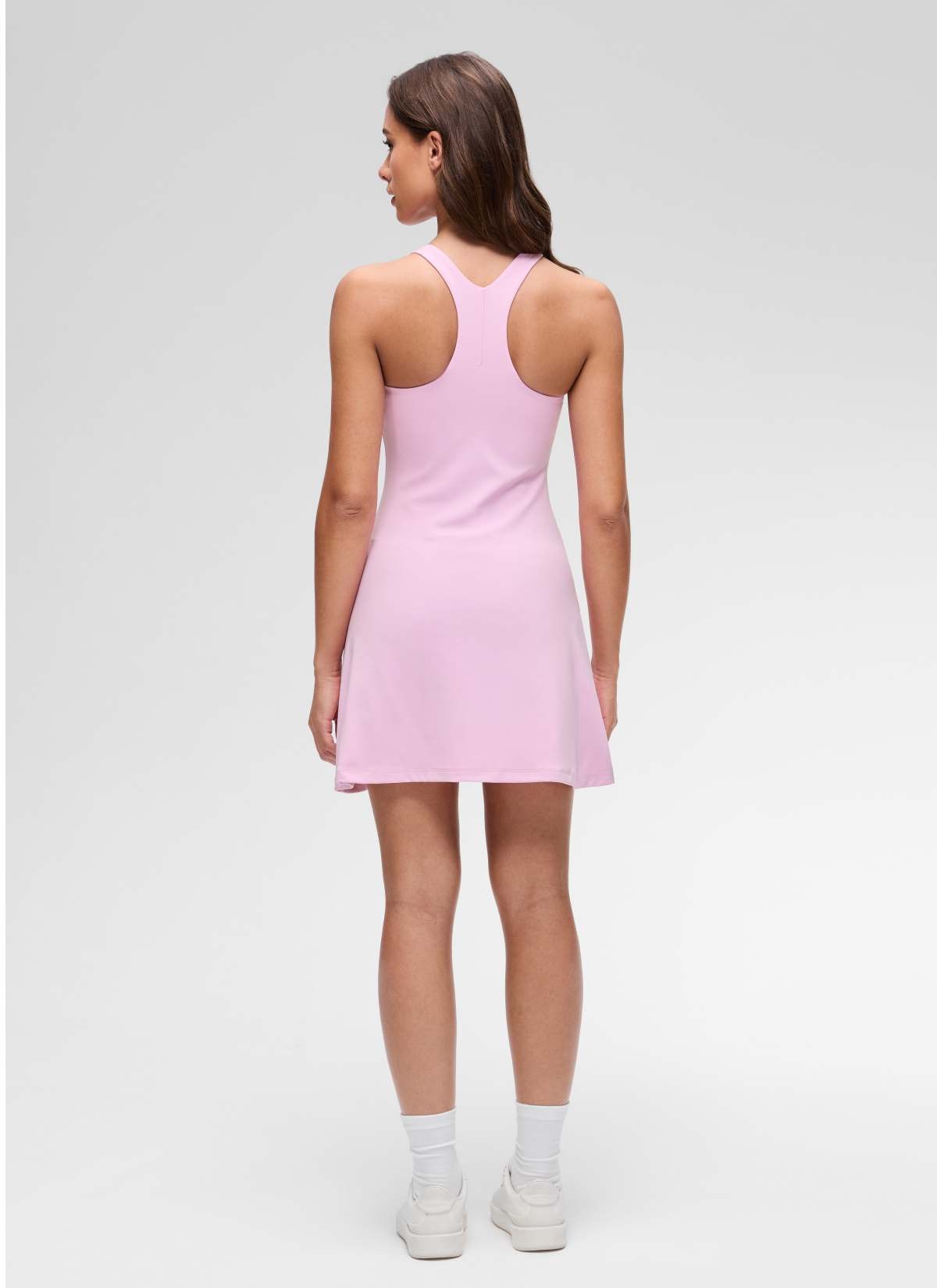 Butterluxe High Neck Racerback Mini Dress