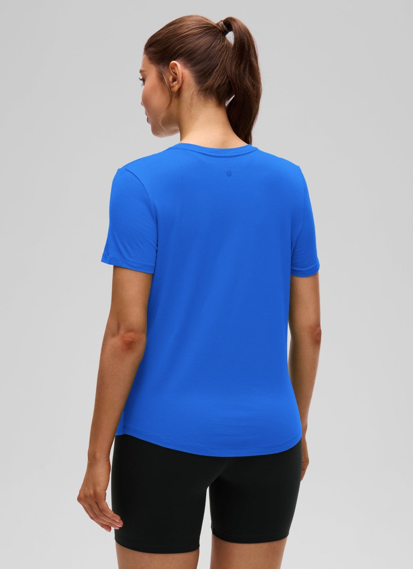 Pima Cotton Round Neck Short Sleeve