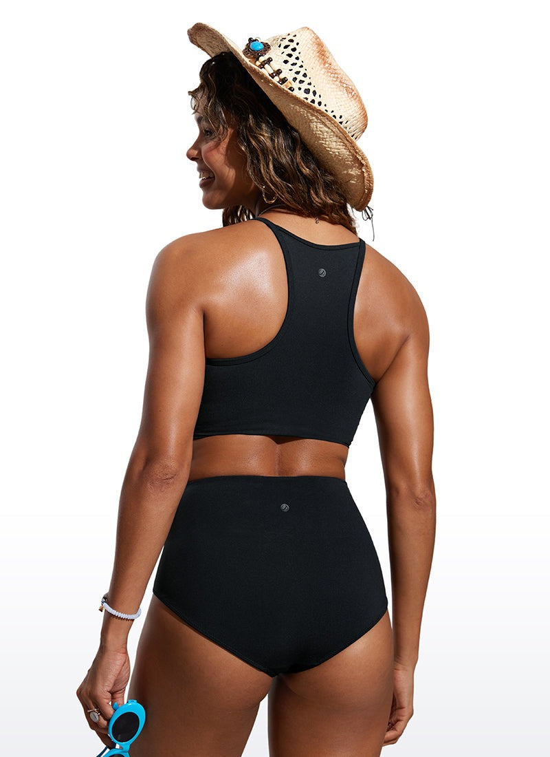 Sunshine High Neck Bikini Top