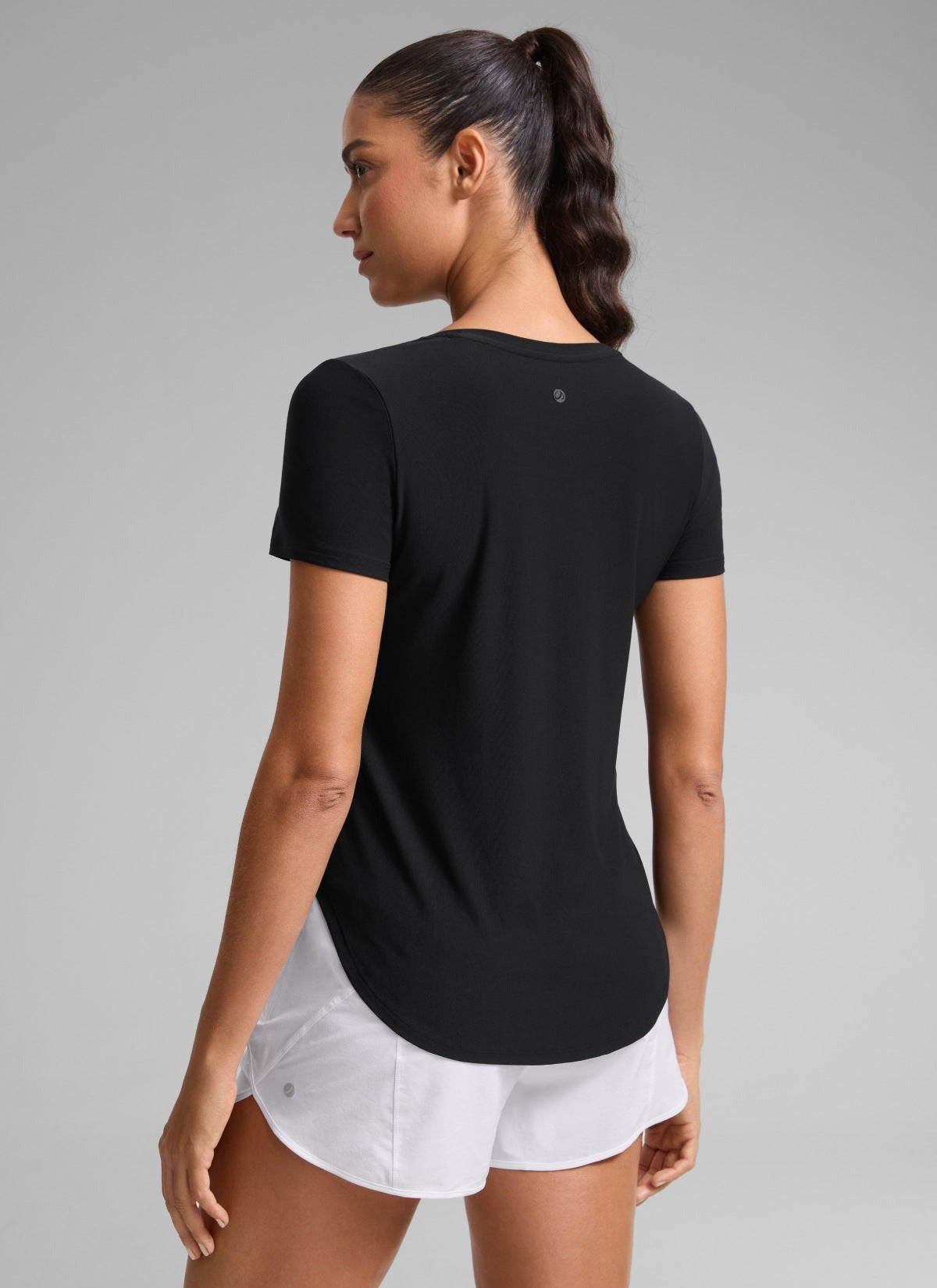Cloudweight Crewneck Side Slit Short Sleeve