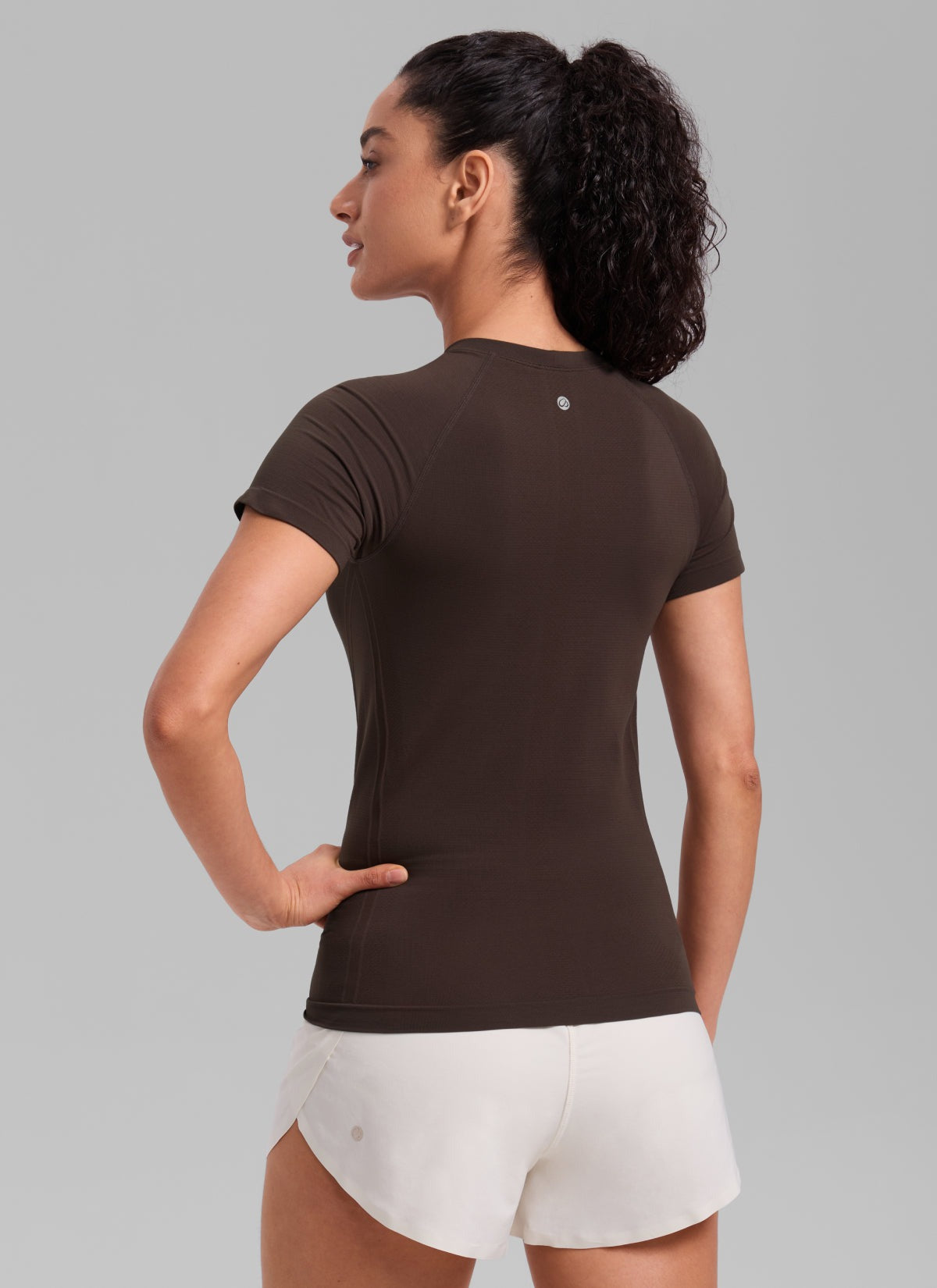 Seamless Hip Length Short Sleeve