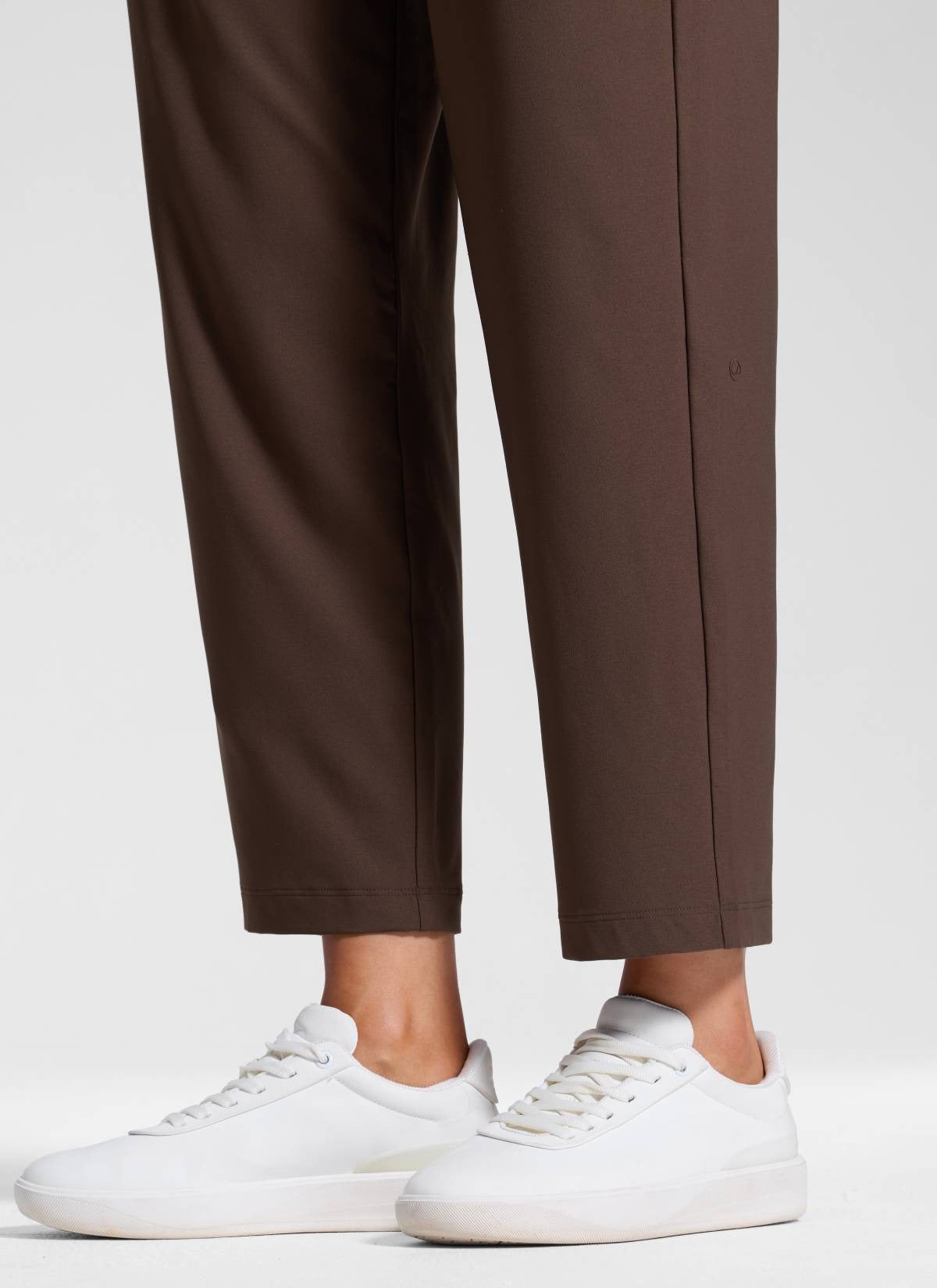 Feathery-Fit Drapey Tapered Ankle Pant 27"