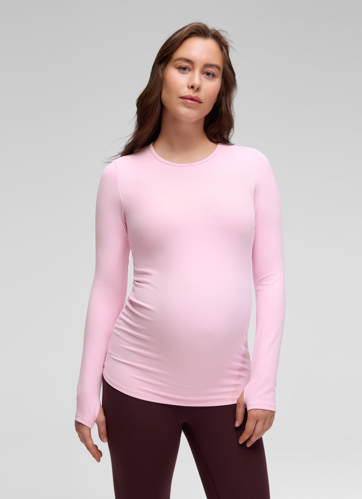 Butterluxe Maternity Crewneck Long Sleeve