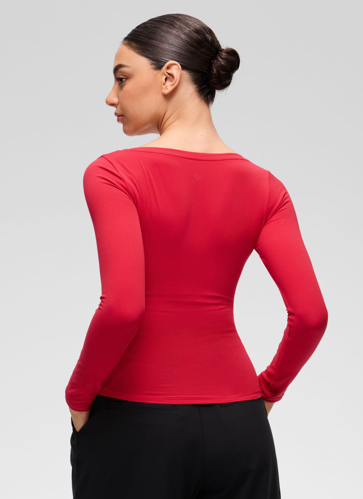 Softembrace V Neck Long Sleeve
